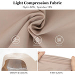 MISS MOLY Camisole Top for Women Shapewear Tummy Control Seamless Tank Top Body Shaper Scoop Neck Compression Cami Smoother with Adjustable Spaghetti Straps Nude Medium