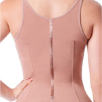 Sonryse O24ZL Fajas Colombianas Reductoras y Moldeadoras Compression Vest Shaper Tummy Tuck Shaper Girdle for Women Mocha 4X-Large