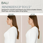 Bali Passion for Comfort Minimizer Bra, Full-Coverage Underwire Bra with Seamless Cups, Everyday Bra, No-Bulge Smoothing, Leaf Print, 34D