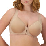 Bali Women's One Smooth U Posture Boost w/EverSmooth Back Underwire Bra, Nude, 38DD