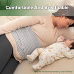 haakaa Pregnancy Belly Band & Postpartum Belly Band 2-In-1 Support Wrap, Natural Latex, One Size