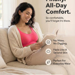 SHAPERMINT Wireless Bras for Women No Underwire – Small to Plus Size Bralettes with Support and Natural Lift