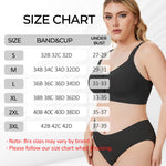 Gailife V Neck Front Closure Bras for Women Wireless Full Coverage Mastectomy Bralettes Comfortable Seamless Everyday Bra, Black, L