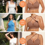 Popilush Bras for Women No Underwire Supportive Comfortable Bralettes Plus Size Bra