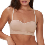 Maidenform Women's M Balconette Bralette, Soft Wireless Pullover Bra, 8-Way Convertible Straps