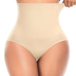 Werena Shapewear for Women Tummy Control Body Shaper High Waitsed Shape wear Panties Shaping Girdle(#A1 High Waist Beige(seamless),Small)