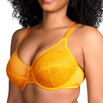 HSIA Minimizer Bras for Women Enchante Full Coverage Underwire Bras Plus Size Lifting Floral Lace Bra for Heavy Breast