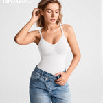 BRABIC Tummy Control Shapewear for Women Seamless Shapewear Bodysuit Body Shaper Waist Trainer Body Suit(White, Medium)