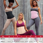 Nebility Waist Trainer for Women Corset Shapewear with Zipper Sweat Waist Trimmer Faja Body Shaper Workout Waist Cincher (Pink, Medium)