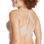 Hanes Women's X-Temp Foam Wirefree Bra, Nude, Large