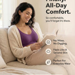 SHAPERMINT Wireless Bras for Women No Underwire – Small to Plus Size Bralettes with Support and Natural Lift