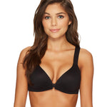 SPANX SPANXsmooth Bra-Llelujah! Lightly Lined Wireless Bra - Full Coverage Comfort Bra - Everyday T-Shirt Bra - Front Closure Bra - Very Black 36C