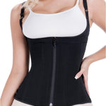 Sonryse O24ZL Fajas Colombianas Reductoras y Moldeadoras Compression Vest Shaper Tummy Tuck Shaper Girdle for Women Black X-Large