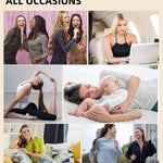 ORLAROY Shapewear Tummy Control Underwear for Women High Waisted Shaping Panties Butt Lifting Faja Compression Body Shaper M Black