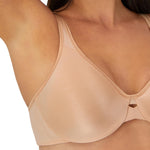 Maidenform Women's Dream Punge into Comfort Keyhole Minimiser Animal Print Everyday Bra, Beige (Champagne Shimmer), 34 C
