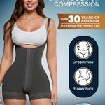 Sonryse Stage 2 faja Tummy Tuck Compression Garment | Faja Body Shaper Shapewear for Women | Fajas Colombianas Moldeadoras Black Ash M