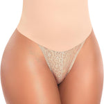 Werena Tummy Control Thong Shapewear for Women High Waist Body Shaper Panties Girdle Lace Shaping Underwear