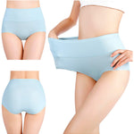 cauniss Cotton Panties High Waisted C Section Recovery Postpartum Soft Full Coverage Underwear for Women(7 Pack) (multicolor, Medium)