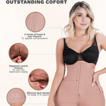 Sonryse 072BF Fajas Colombianas Reductoras Moldeadoras Calzones Levanta Cola Chores Mujer High Waisted Butt Lifting Shaper Shorts Shapewear Mocha 2XL