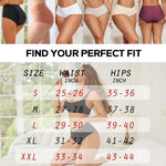 ROSYCORAL High Waisted Seamless Underwear for Women Full Coverage Hiphugger High Rise Silky No Show Briefs Panties 6 Pack (XL)