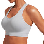 Women Racerback Sports Bras - High Impact Workout Gym Activewear Bra