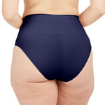SPANX SPANXshape Everyday Shaping Brief - Core Control Shapewear Underwear - Invisible Under Clothes - Seamless Design - Timeless Navy - Medium