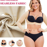 LODAY Upper Arm Shaper for Women Faja Post Surgery Slimming Compression Sleeves Shapewear Tops (Beige, S/M)