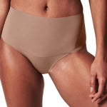 SPANX SPANXsmooth Undie-tectable Brief - Comfortable Core Control - Invisible Shapewear Underwear - No Visible Panty Lines - Spice - Medium