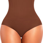 Werena Tummy Control Shapewear Panties For Women Seamless High Waist Shaping Body Shaper Girdle Underwear
