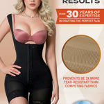 Sonryse Shapewear for women Fajas Colombianas Moldeadoras | Stage 2 Faja Tummy Control Shapewear after Tummy Tuck and Liposuction Black Large