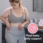 Dr. Talbot's Mom Postpartum Underwear - 8 Count - Size X-Large Disposable Panties for Postpartum Care - Gray