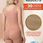 Sonryse Shapewear for women Fajas Colombianas Moldeadoras | Stage 2 Faja Tummy Control Shapewear after Tummy Tuck and Liposuction Mocha Small