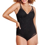 Bali womens Ultra Light Briefer Fajas Df6552 Shapewear Bodysuit, Black, 40DD US