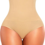 Werena Tummy Control Shapewear Panties For Women Seamless High Waist Shaping Body Shaper Girdle Underwear