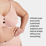 Spanx Low Profile Minimizer Vintage Rose 36C