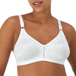 Bali Women's Double Support Spa Closure Wire-Free Bra, White, 38C