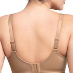 HSIA Minimizer Bras for Women Dark Beige