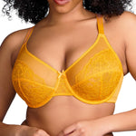 HSIA Minimizer Bras for Women Enchante Full Coverage Underwire Bras Plus Size Lifting Floral Lace Bra for Heavy Breast