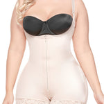 Sonryse TR96ZF Colombian Butt Lifter Post Surgery Postpartum Tummy Control Shapewear Fajas Colombianas Reductoras y Moldeadoras Levanta Cola Beige M