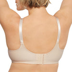 Bali Women's Woman's Double Support Cotton Wire-Free Bra, Soft Taupe,38D