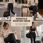 Laite Hebe Leggings for Women - High Waisted Full Length Buttery Soft Yoga Pants for Workout Athletic Daily