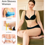 LODAY Shapewear Tops for Women Arm Compression Sleeve Women Upper Arm Shaper (Beige, 2X-Large/3X-Large)
