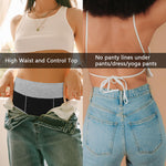 OLIKEME Tummy Control High Waisted Cotton Underwear Panties Briefs for Women Plus Size Full Coverage XL