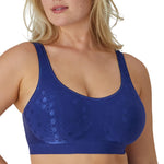 Bali Women's Comfort Revolution Shaping Wirefree Bra, In The Navy, Small