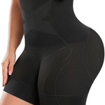OEAK Shapewear Tummy Control for Women Thigh Slimmer High Waisted Body Shaper Shorts Butt Lifting Shapewear for Under Dresses Black,XL