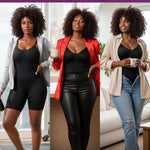 Snatched Body Faja Shapewear Tummy Control | Bodysuits for Women Seamless Faja Body Shaper Caramel S