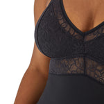 Maidenform Women's Shapewear, Tame Your Tummy Lace Shapewear, Firm Tummy Control, Wireless Shapewear Bodysuit