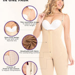M&D Fajas Colombianas Reductoras y Moldeadoras Post Surgery Compression Stage 2 Faja Beige XL