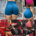 Sunzel 8" / 5" / 3" Biker Shorts for Women with Pockets, High Waisted Yoga Workout Shorts Black Large