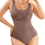 Nebility Bodysuit Shapewear for Women Tummy Control Body Shaper Faja Waist Trainer Seamless Body Suit Going Out Tops